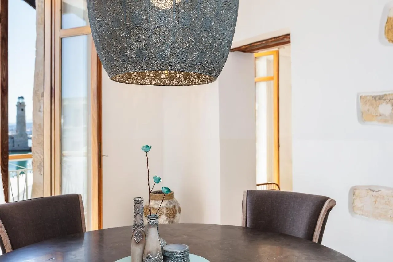 公寓 Anne Apartment, At The Venetian Port Of Rethimno!